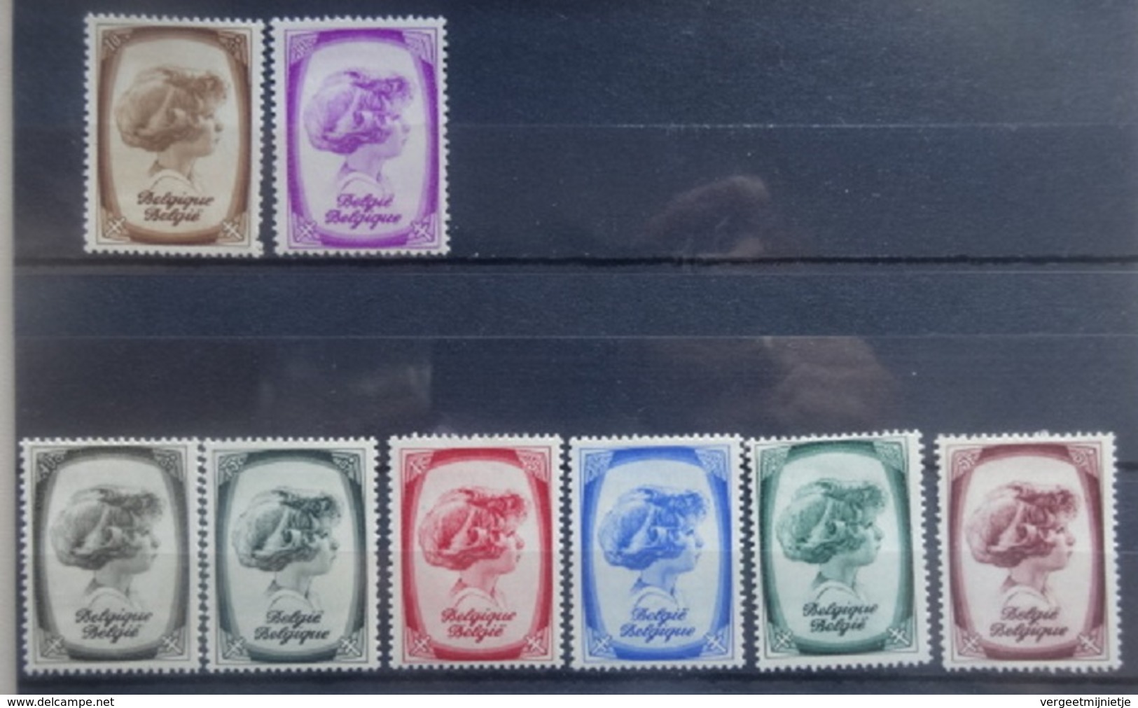 BELGIE   1938    Nr. 488 - 495     Scharnier *   CW  23,50 - Nuevos