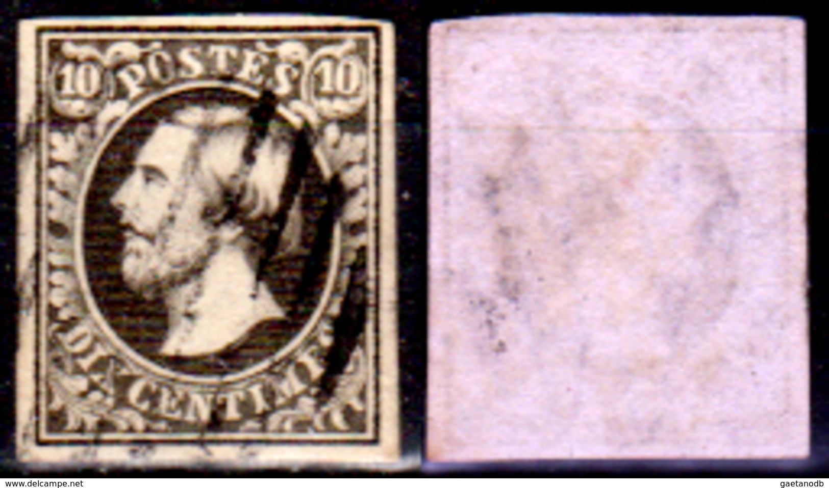 Lussemburgo-029 - Emissione 1852 (o) Used - Senza Difetti Occulti. - 1852 Willem III