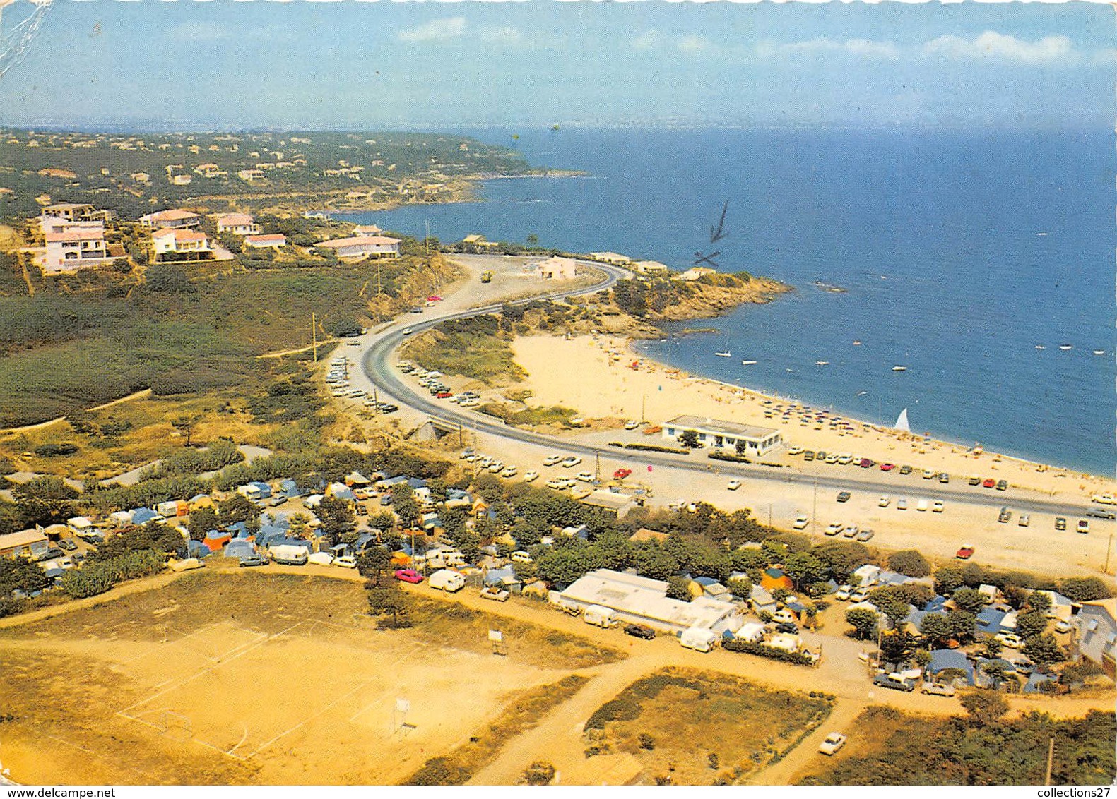 83-LES ISSAMBRES- LA GAILLARDE-PLAGE  CAMPING " AU PARADIS DES CAMPEURS " - Les Issambres