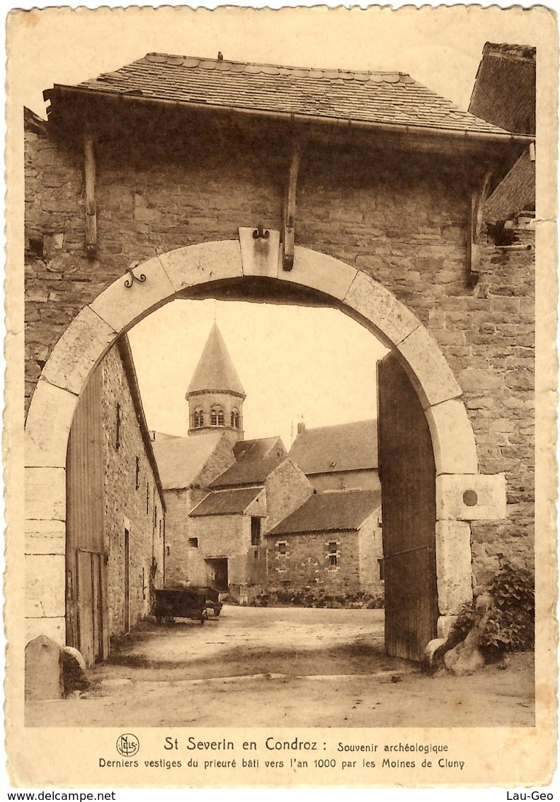 Saint-Séverin En Condroz Nandrin. Souvenir Archéologique. Derniers Vestiges Du Prieuré Bâti Vers L'an 1000 Par Les Moine - Nandrin