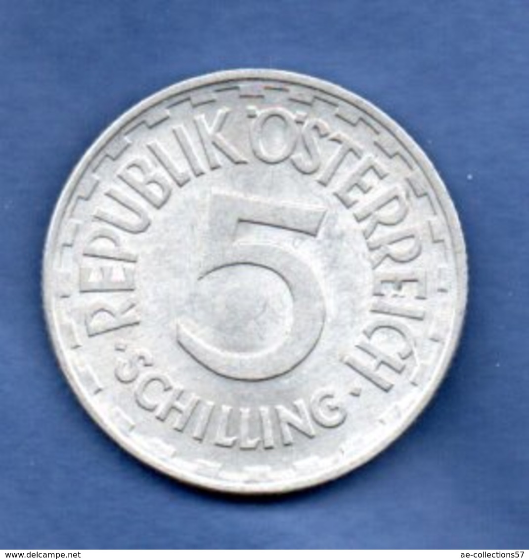 Autriche   - 5 Schilling 1952  -- Km # 2879--    état  TTB - Austria