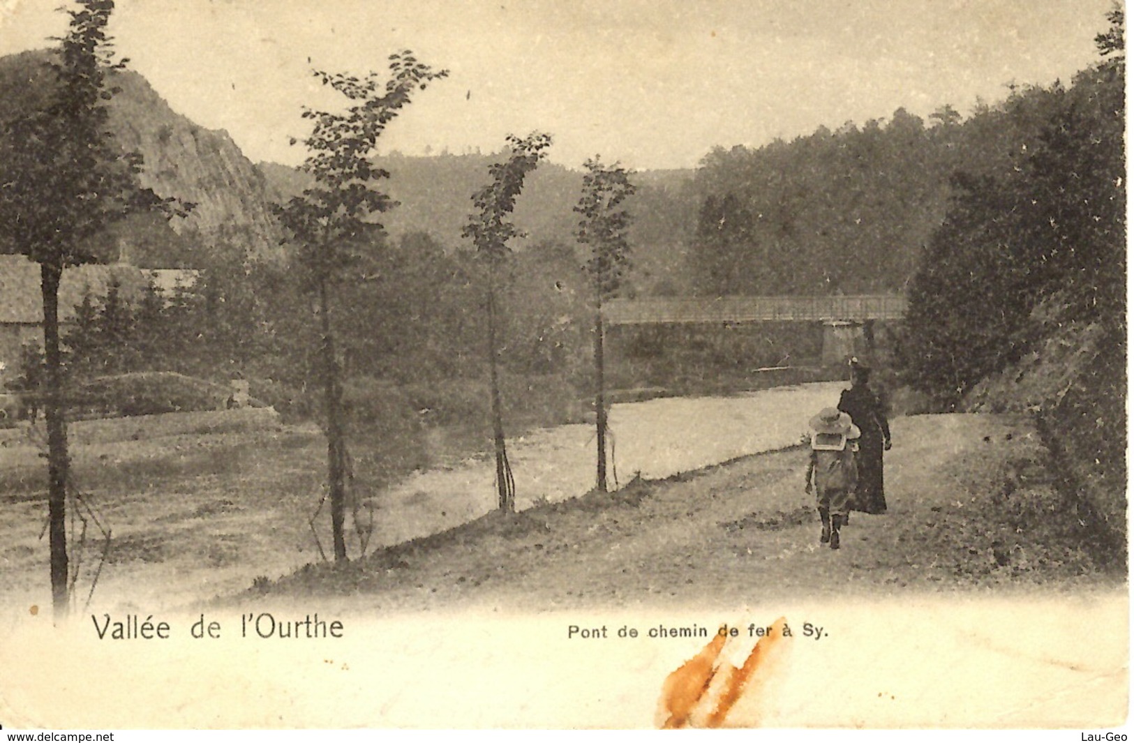 Sy (Ferrieres). Pont De Chemin De Fer. Vallée De L'Ourthe. - Ferrières