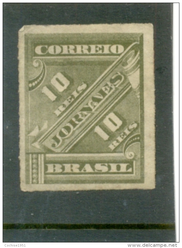 1899 BRESIL  Y &amp; T N° 10 ( X ) Timbre Pour " Journeaux " - Usados