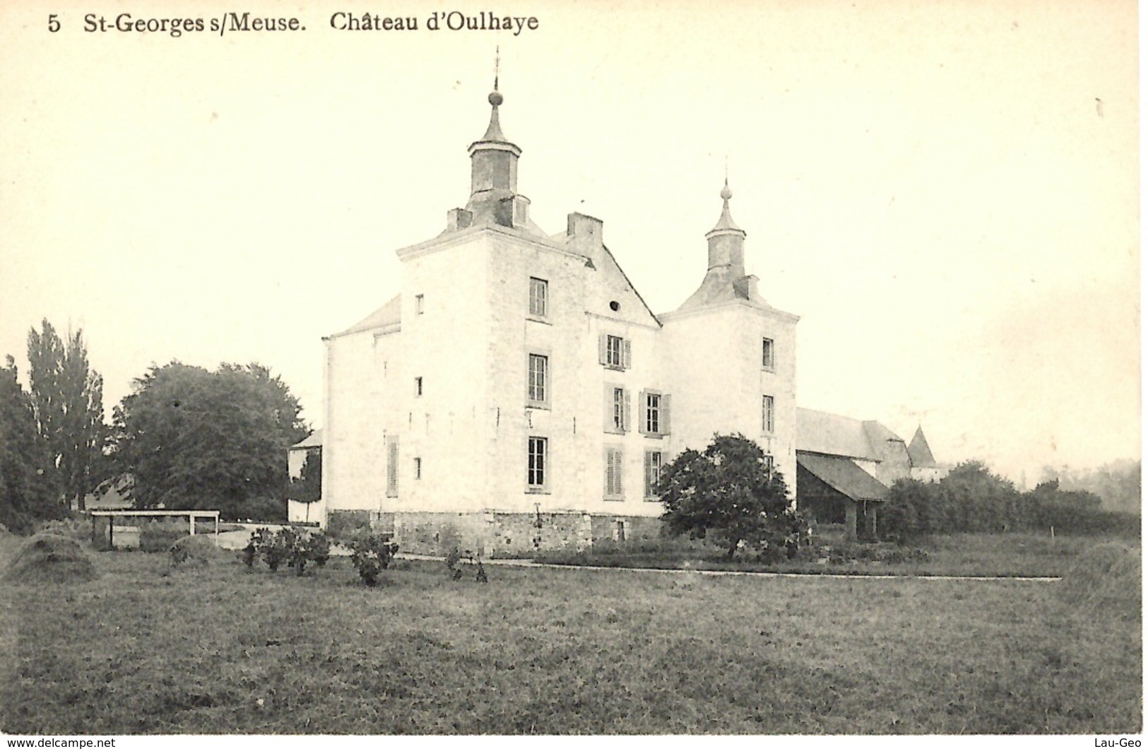 Saint-Georges-sur-Meuse. Château D'Oulaye - Saint-Georges-sur-Meuse