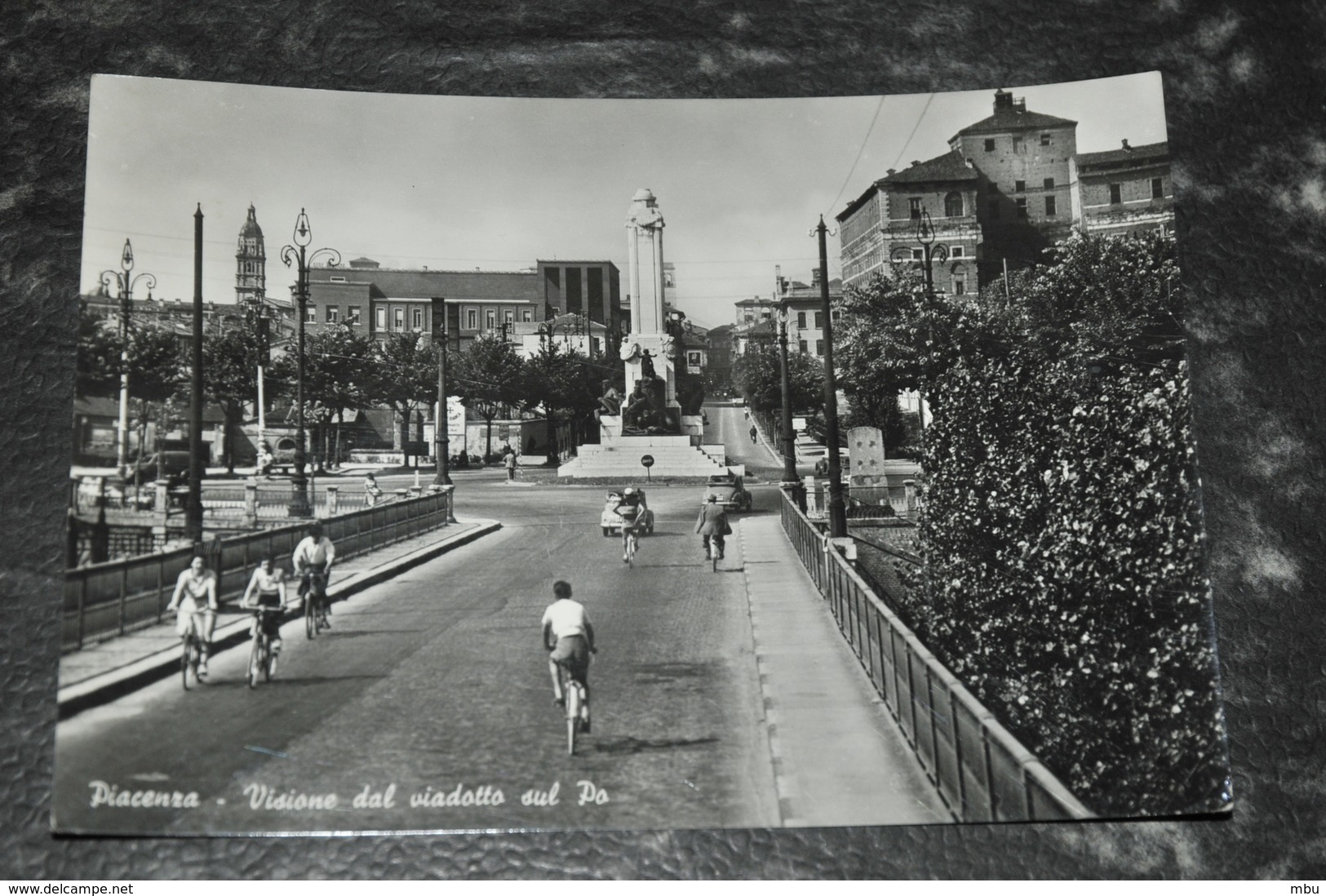 2040    Piacenza  Visione Dal Viadotto Sul Po   1959   Animato - Piacenza