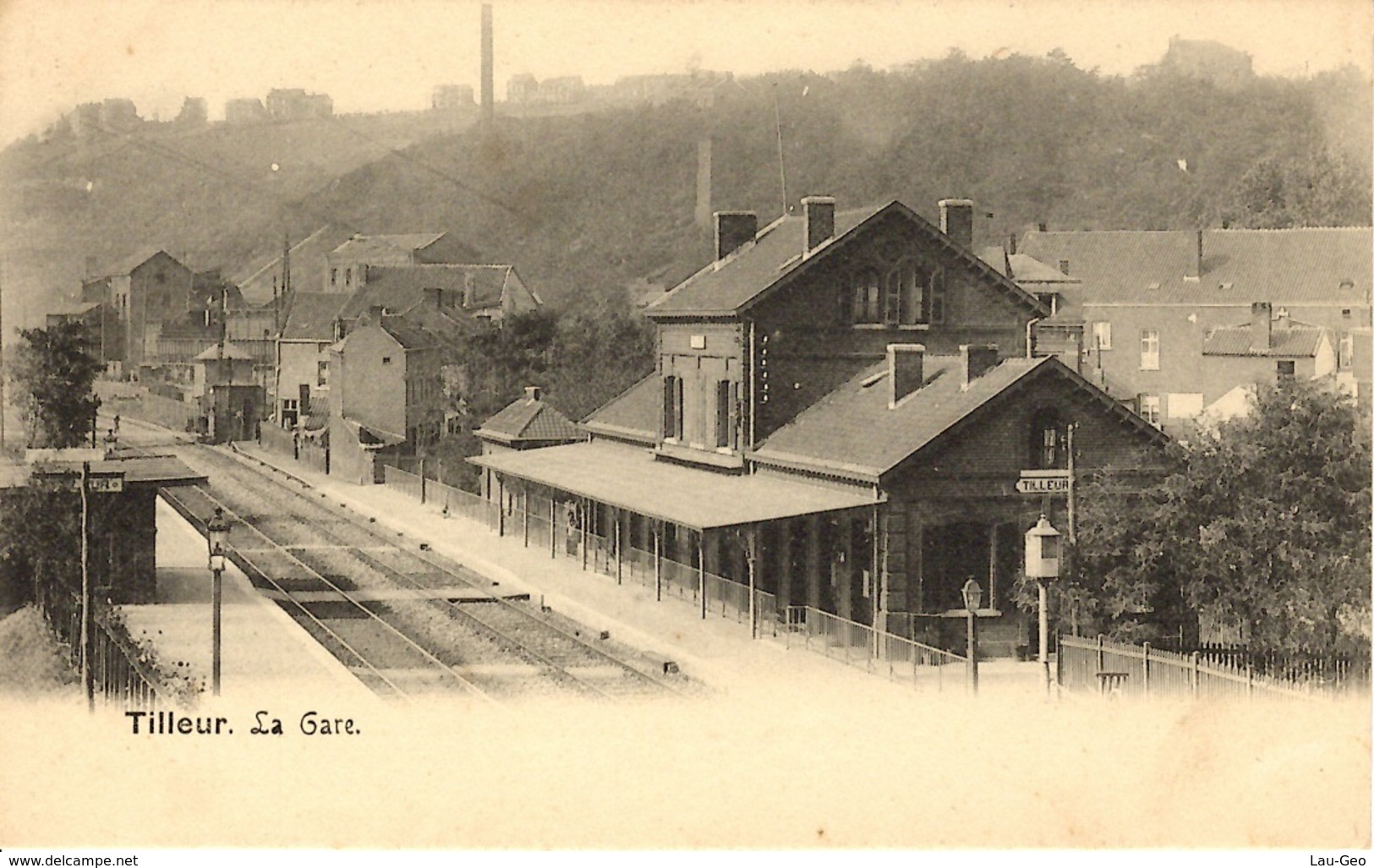 Tilleur (Saint-Nicolas). La Gare. - Saint-Nicolas