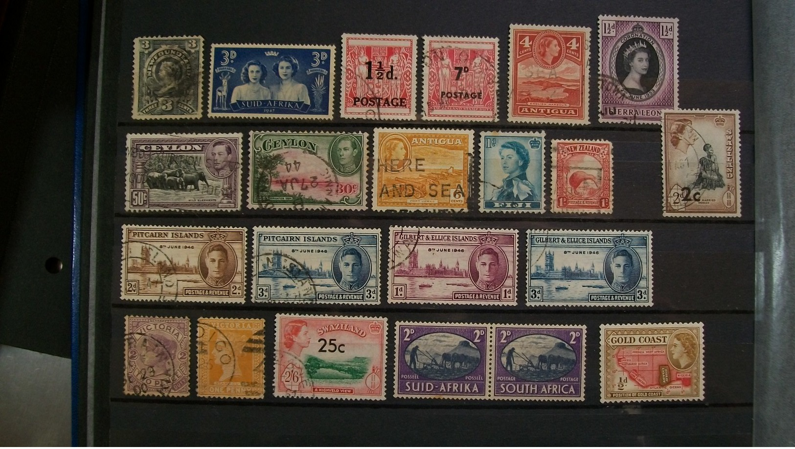 GREAT BRITAIN STAMPS-FORMER COLONIES And PROTECTORES STAMPS-MINT**/* And USED - Collections (without Album)