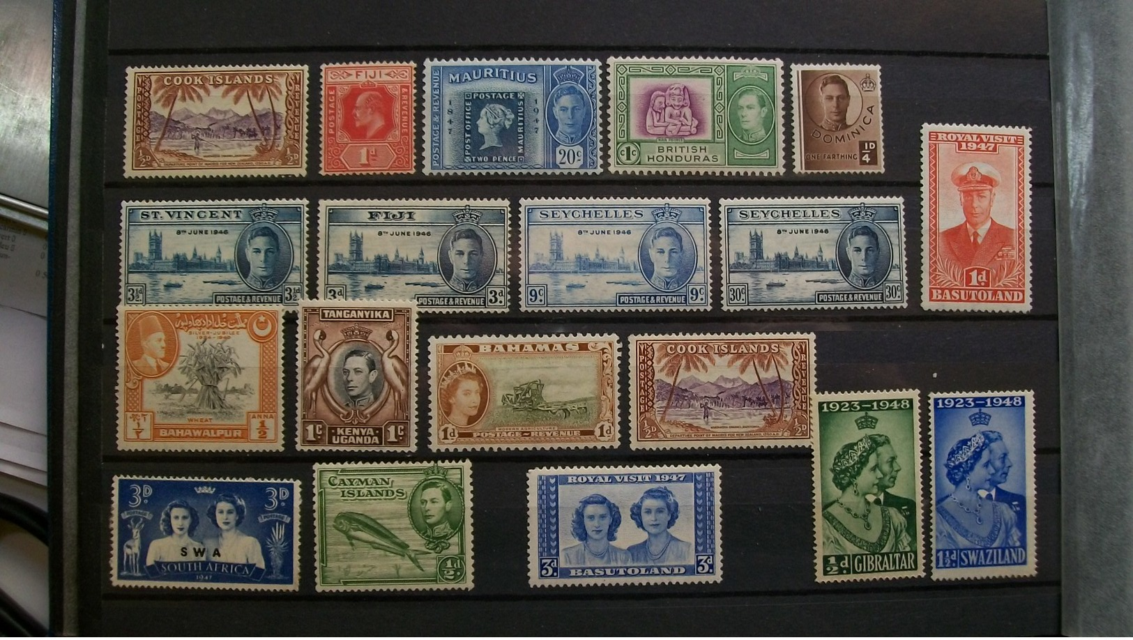 GREAT BRITAIN STAMPS-FORMER COLONIES And PROTECTORES STAMPS-MINT**/* And USED - Collections (without Album)