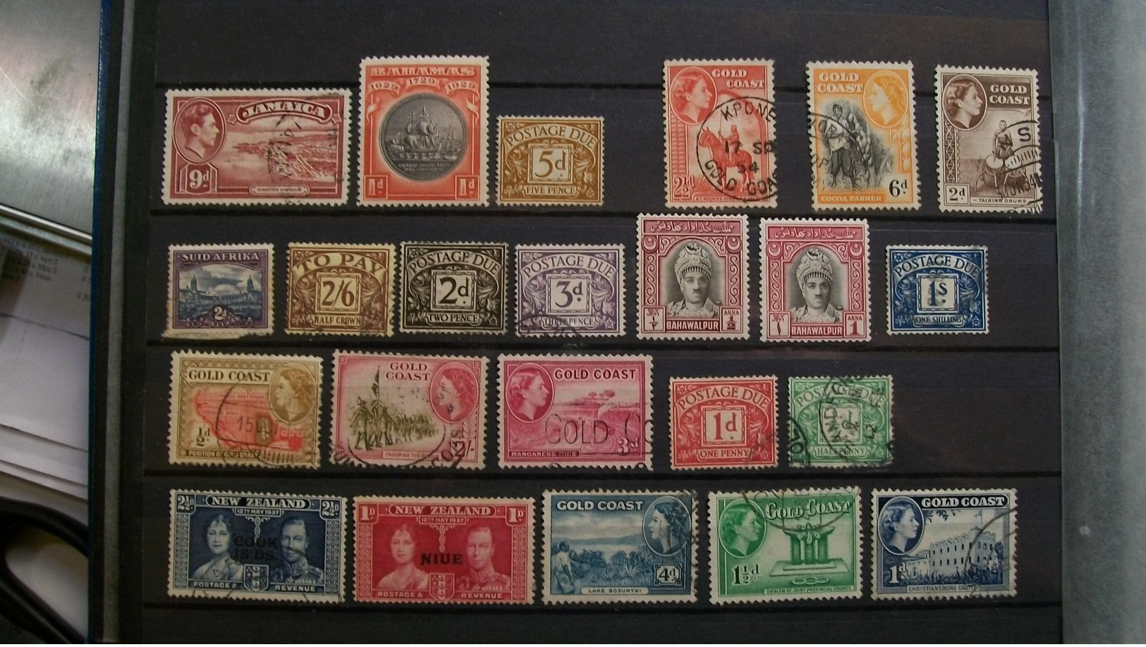 GREAT BRITAIN STAMPS-FORMER COLONIES and PROTECTORES STAMPS-MINT**/* and USED