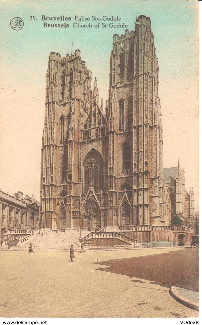 Bruxelles - CPA - Brussel - Eglise Sainte-Gudule - Monumenti, Edifici