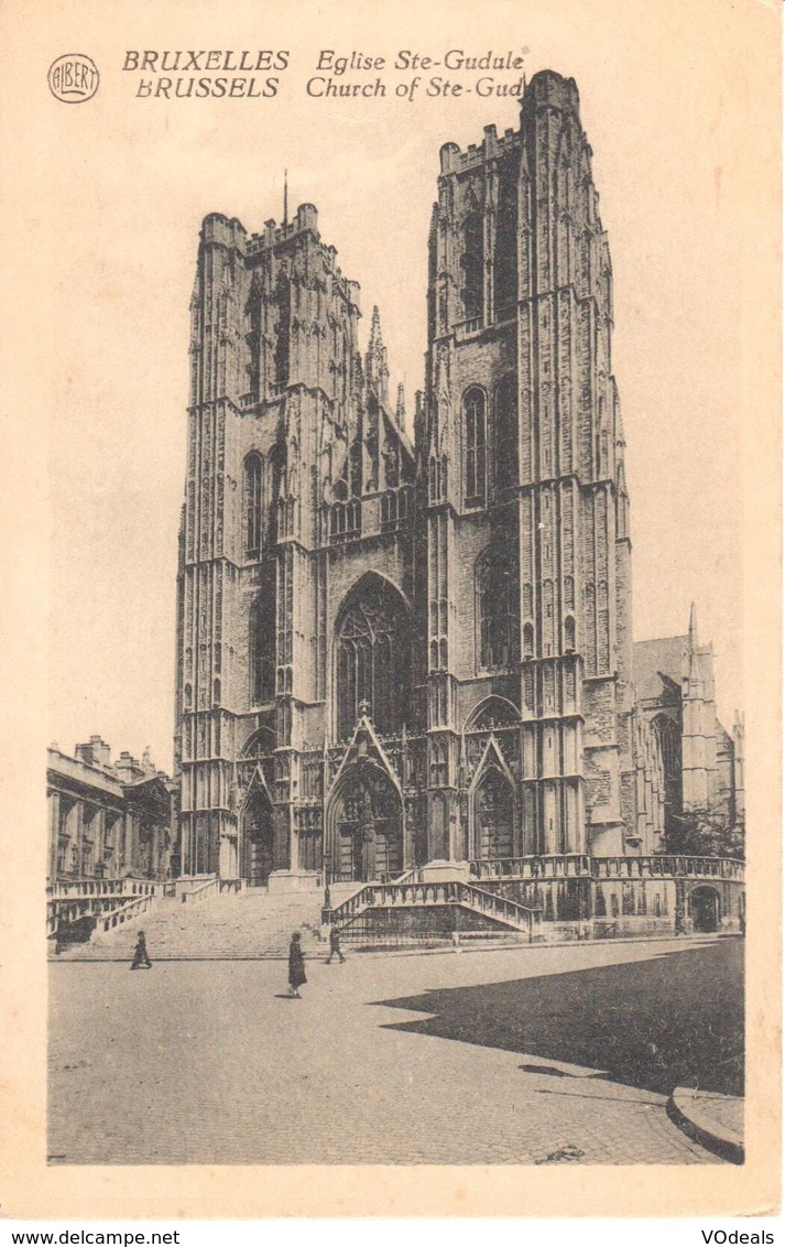 Bruxelles - CPA - Brussel - Eglise Sainte-Gudule - Monumenti, Edifici