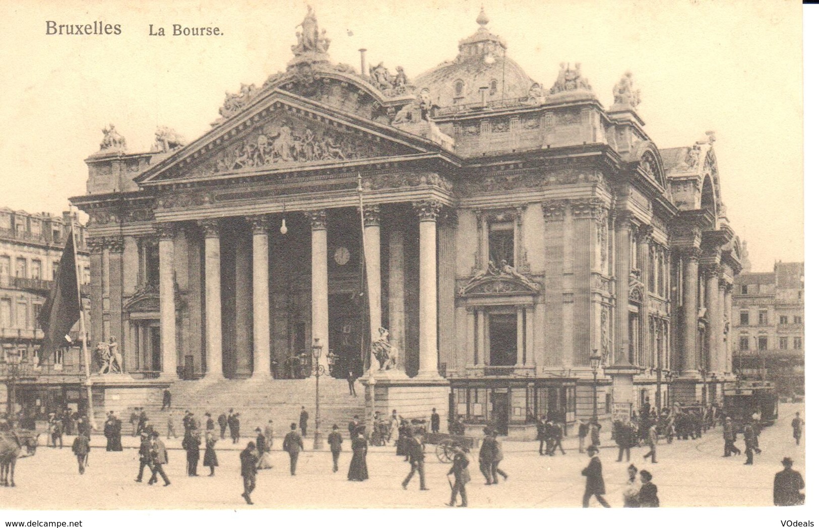 Bruxelles - CPA - Brussel - La Bourse - Monumenti, Edifici