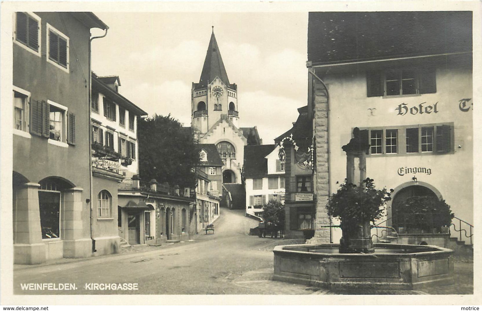 WEINFELDEN - Kirchgasse. - Weinfelden