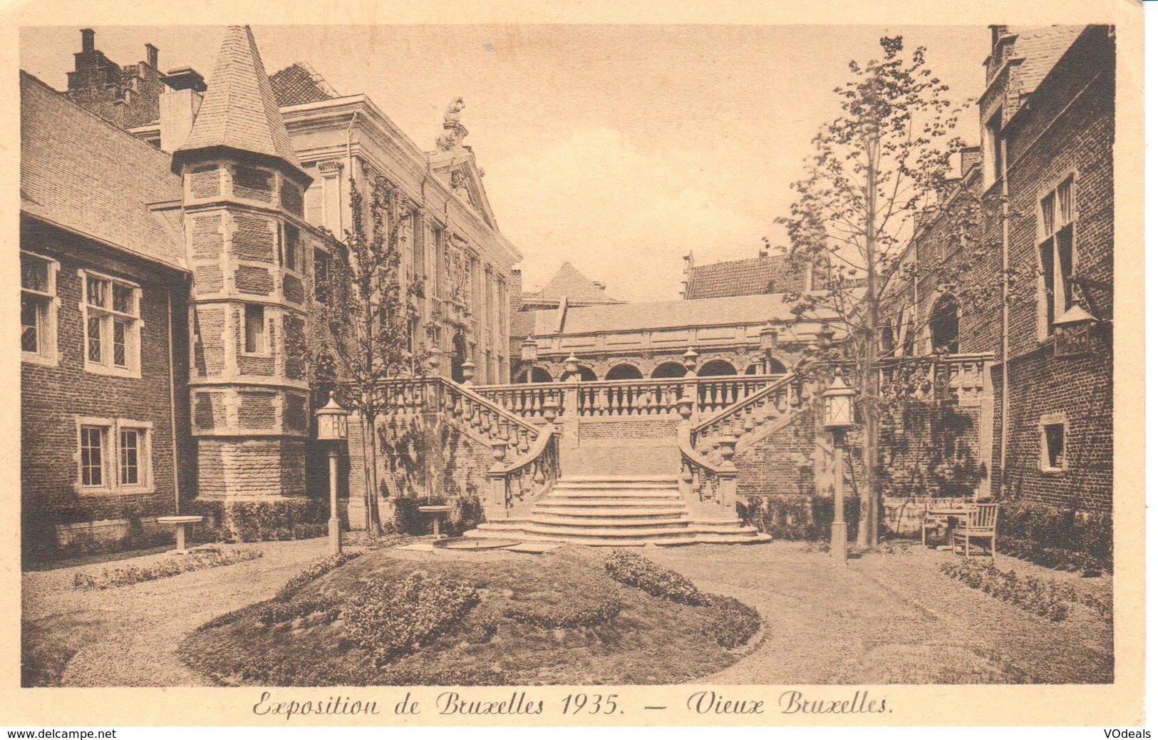 Bruxelles - CPA - Brussel - Exposition 1935 - Vieux Bruxelles - Expositions Universelles