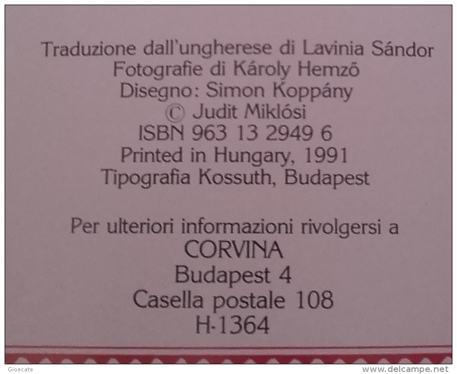 PIATTI ALL'UNGHERESE DI TUTTI I COLORI - CORVINA - 1991 - STAMPATO IN UNGHERIA - Ottime Condizioni - Casa E Cucina