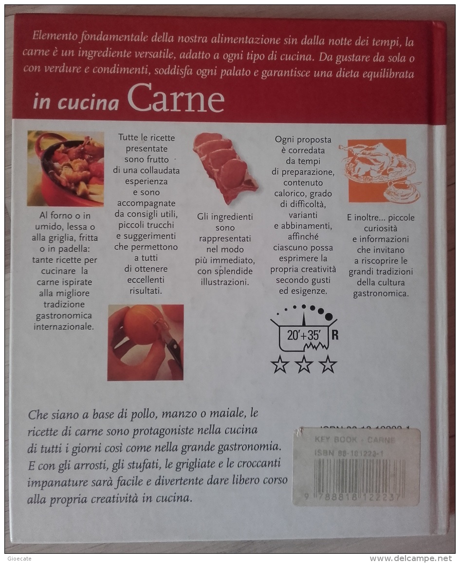 In Cucina: CARNE - KeyBook - 2001 - Ottime Condizioni - Ottime Condizioni - Casa Y Cocina