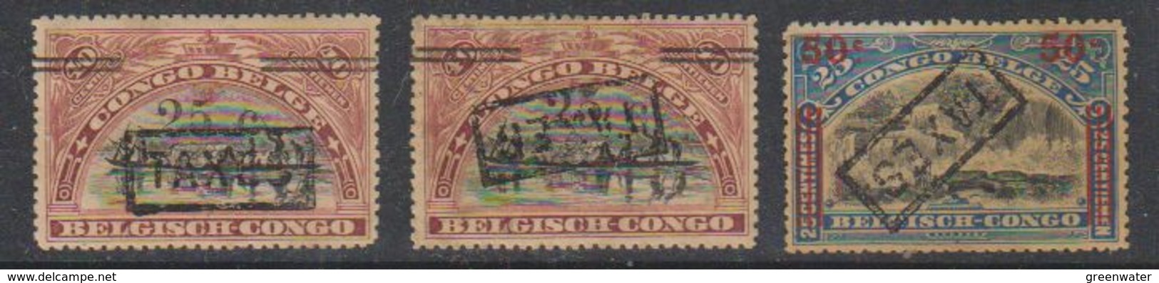 Belgisch Kongo 1921 Stafport 3w Nieuw Met Plakker (zoals Ze Zijn) (38328C) - Ongebruikt