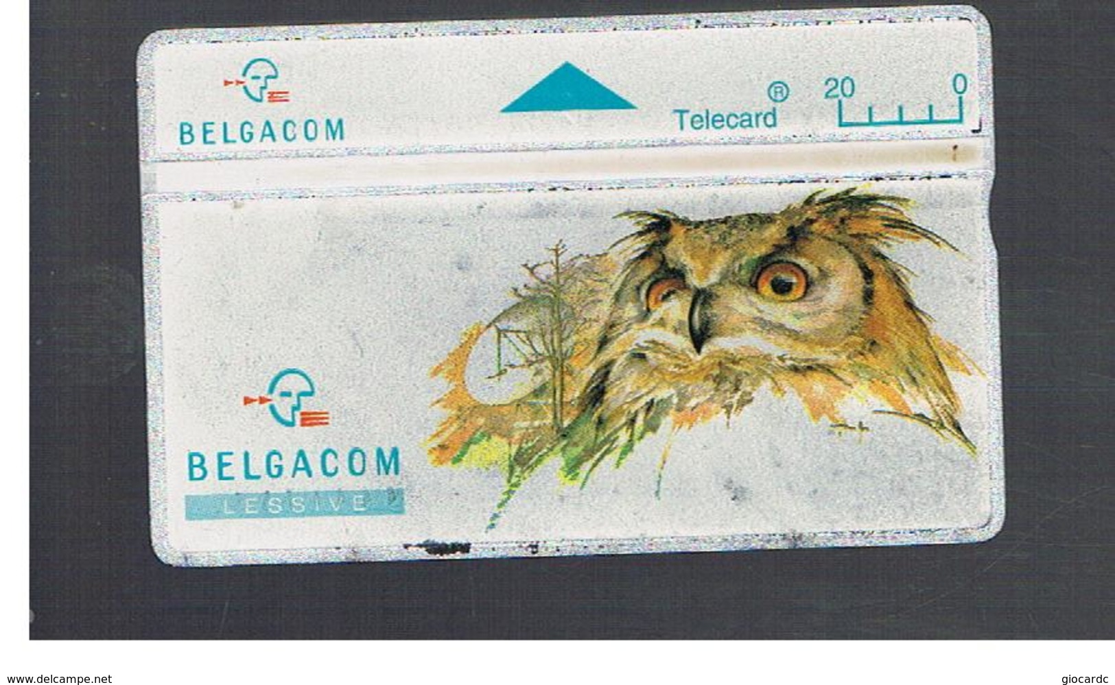 BELGIO (BELGIUM) -  1994  ANIMALS: OWL    - USED - RIF. 10828 - Senza Chip