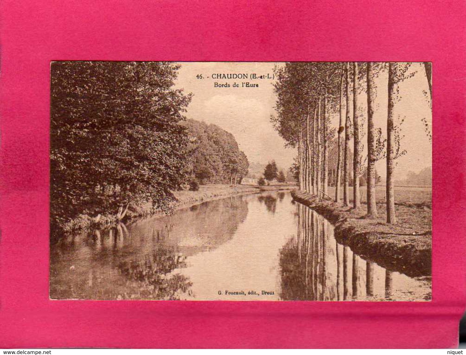 28 Eure Et Loir, Chaudon, Bords De L'Eure, (G. Foucault) - Other & Unclassified