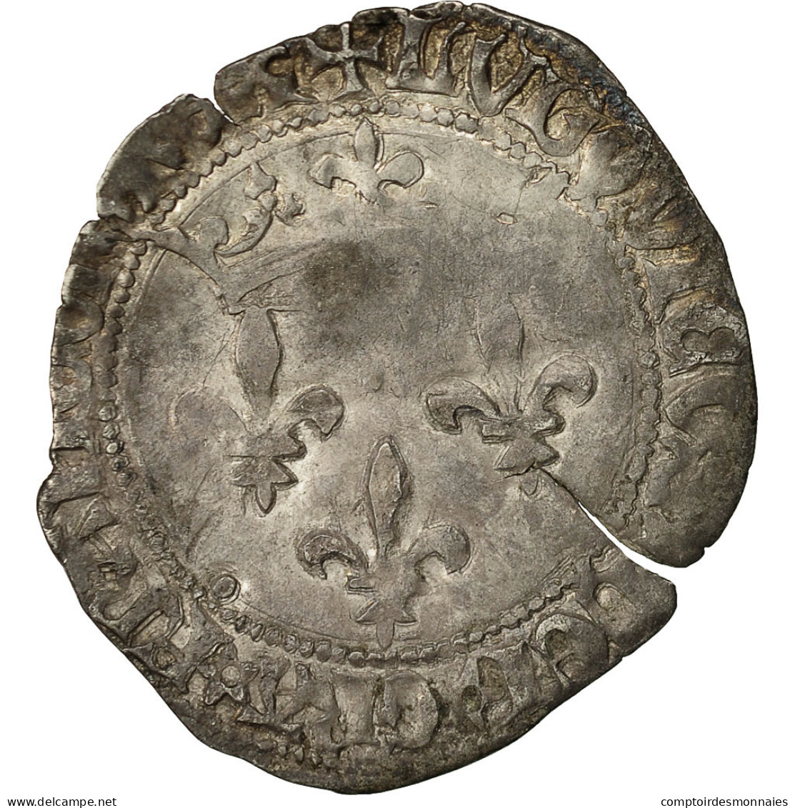 Monnaie, France, Louis XI, Gros De Roi, Tournai, TB, Argent, Duplessy:548 - 1461-1483 Luigi XI Il Prudente