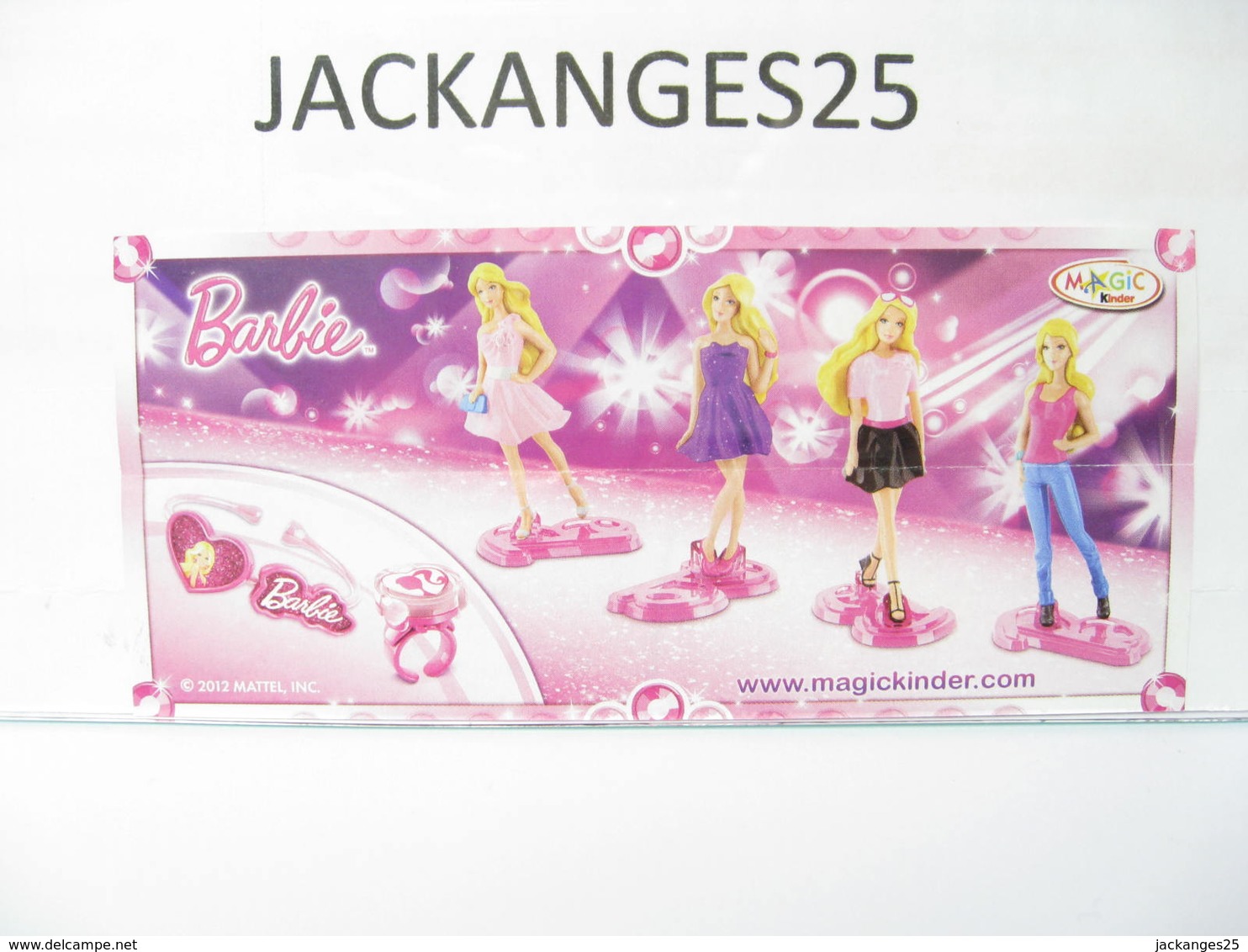 KINDER MPG TR 134  BARBIE 2012 + BPZ EU - Famiglie