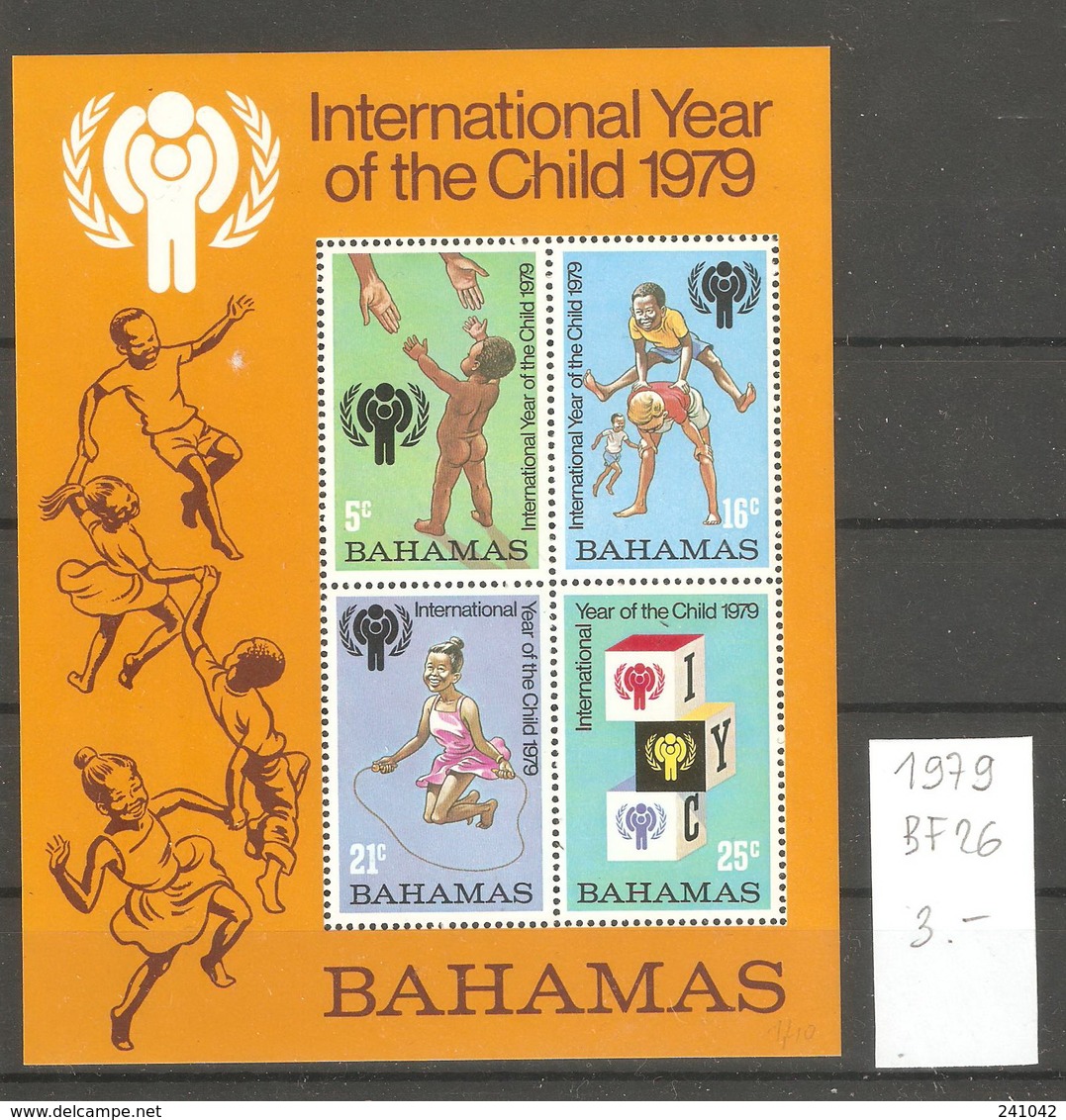 Bahamas, Année 1979, Année Internationale De L'enfance - Bahamas (1973-...)
