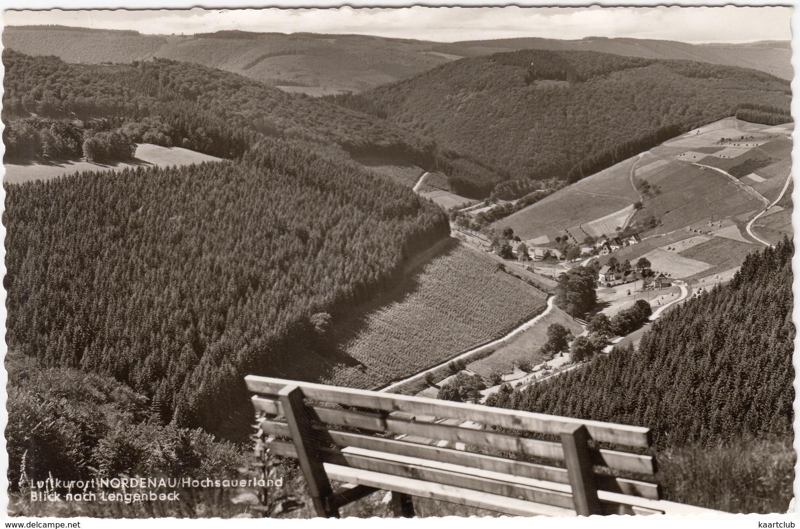 Luftkurort Nordenau / Hochsauerland - Blick Nach Lengenbeck - (1967) - Schmallenberg