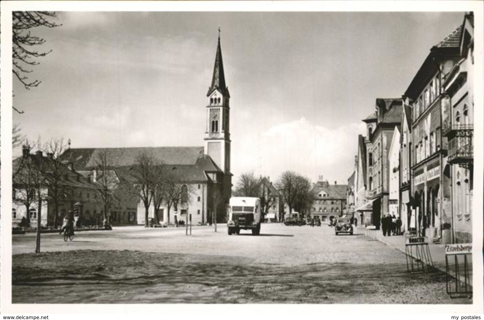 41241292 Plattling Isar Bayern Stadtplatz Plattling - Plattling