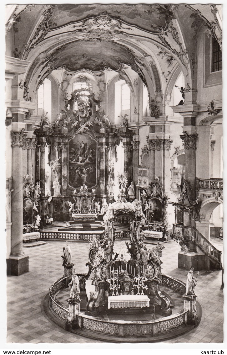 Vierzehnheiligen - Inneres Der Basilika  - (Lichtenfels Am Main, 1964) - Lichtenfels