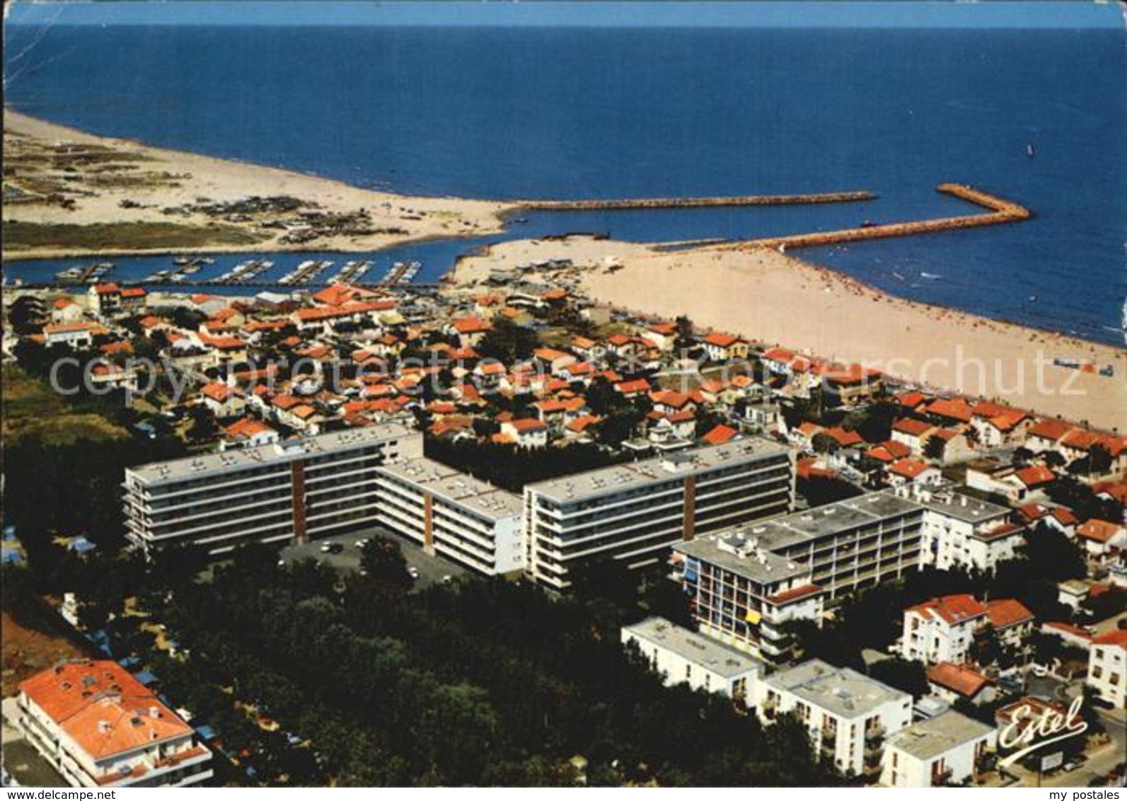 12420684 Canet Plage Port Camping Domino Vue Aerienne Canet-en-Roussillon - Autres & Non Classés