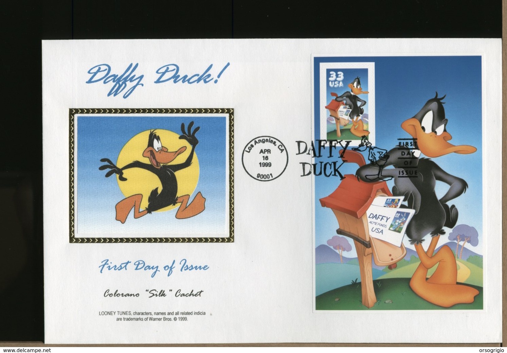 USA - FDC - DAFFY DUCK - Comics