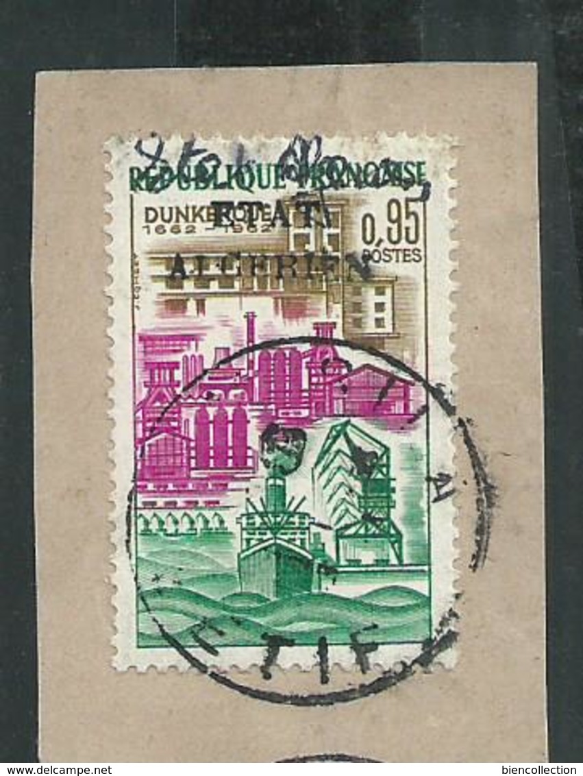 Algérie . Timbres** Surchargés EA état Algerien. 0.85F Dunkerque Sur Fragment De Sétif - Used Stamps