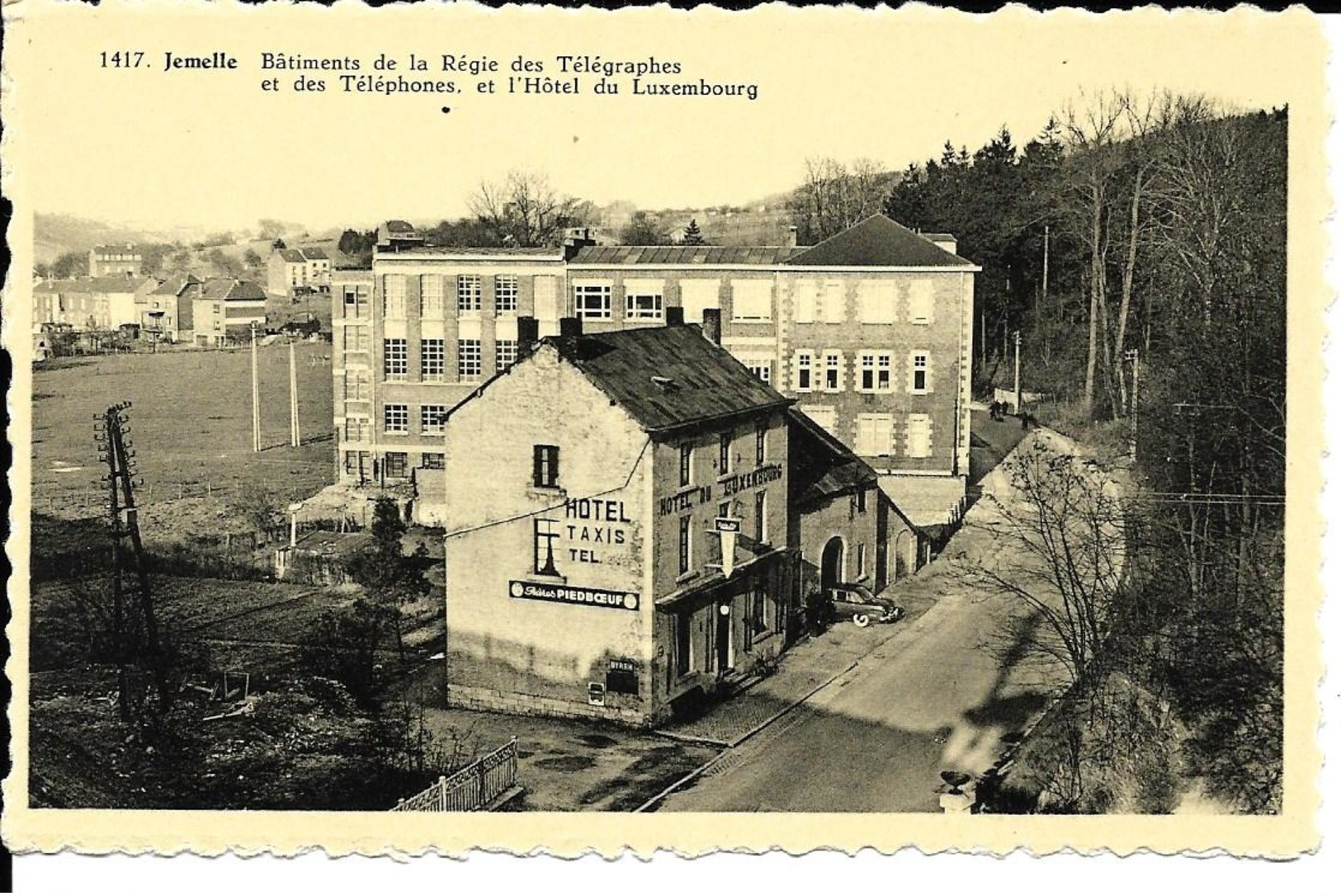 Rochefort 1417 Jemelle Batiment De La Régie Des Telegraphes Et Des Telephones  Et L'hotel Du Luxembourg - Rochefort