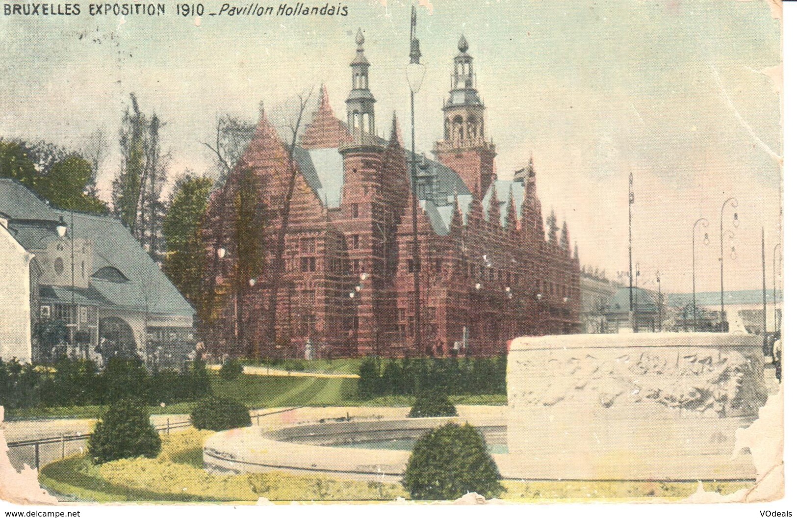 Bruxelles - CPA - Brussel - Exposition 1910 - Pavillon Hollandais - Wereldtentoonstellingen