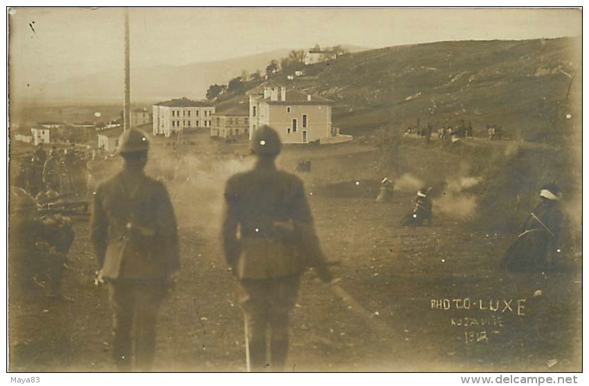 DARDANELLES   KOZANI  3 FUSILLES  EXCECUTION PAR LES MILITAIRES CARTE PHOTO - War 1914-18