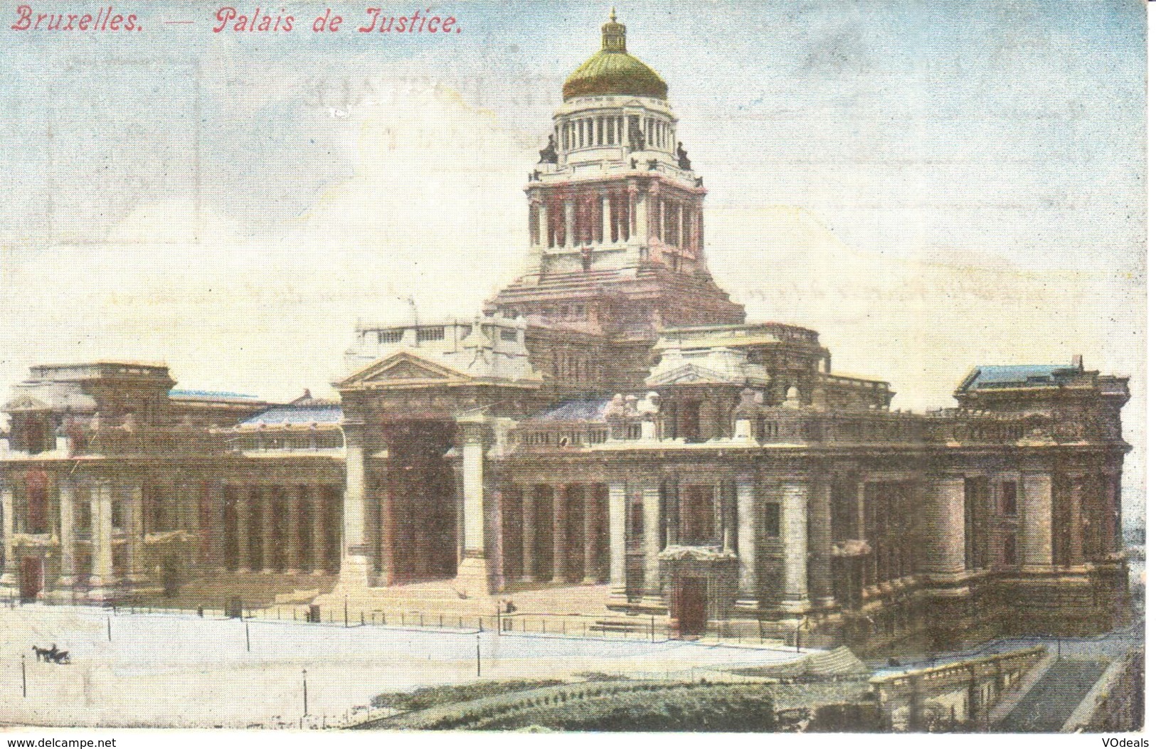 Bruxelles - CPA - Brussel - Palais De Justice - Gerechtshof - Monumenti, Edifici