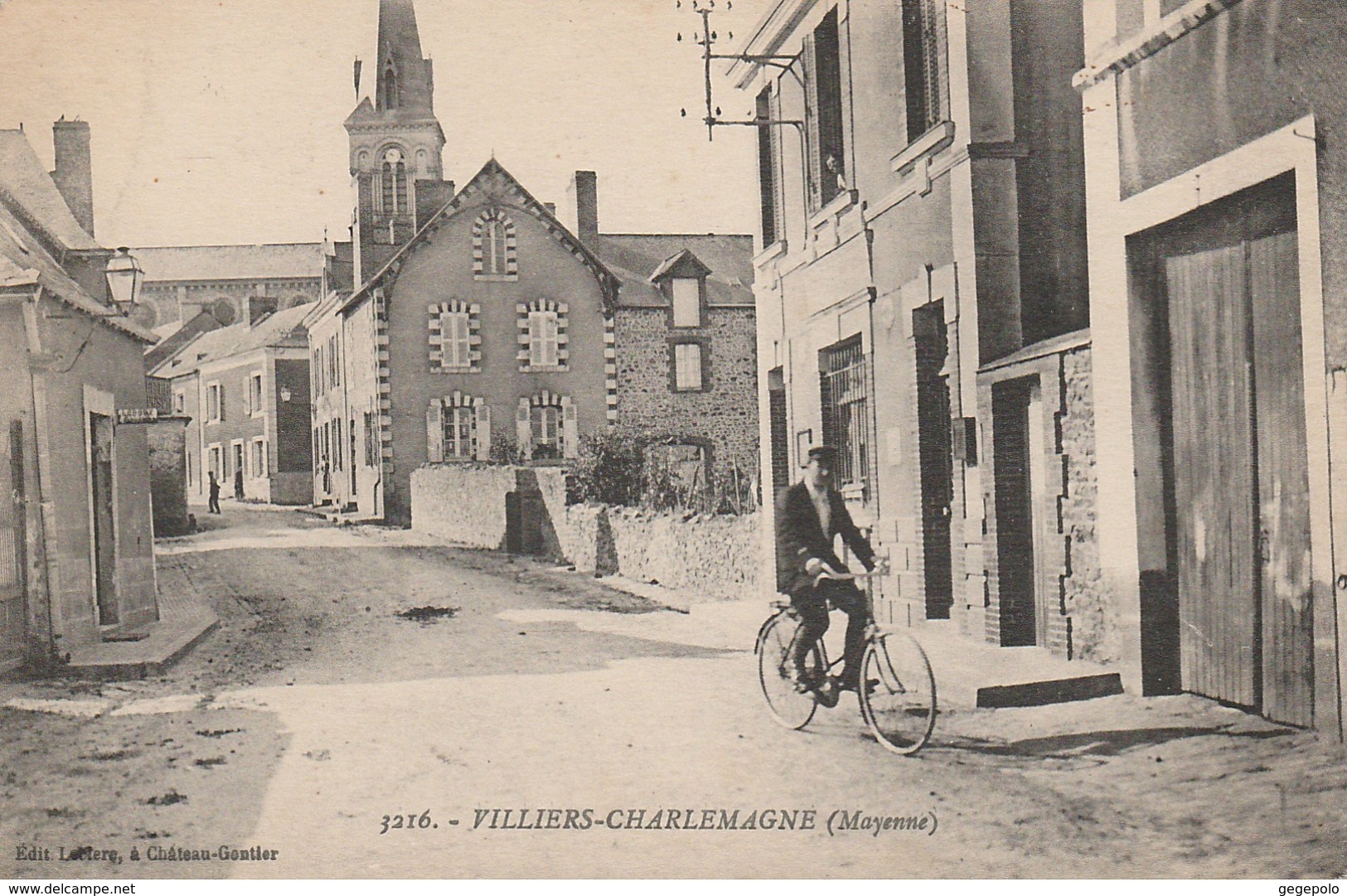 VILLIERS-CHARLEMAGNE   ( Cycliste ) - Autres & Non Classés