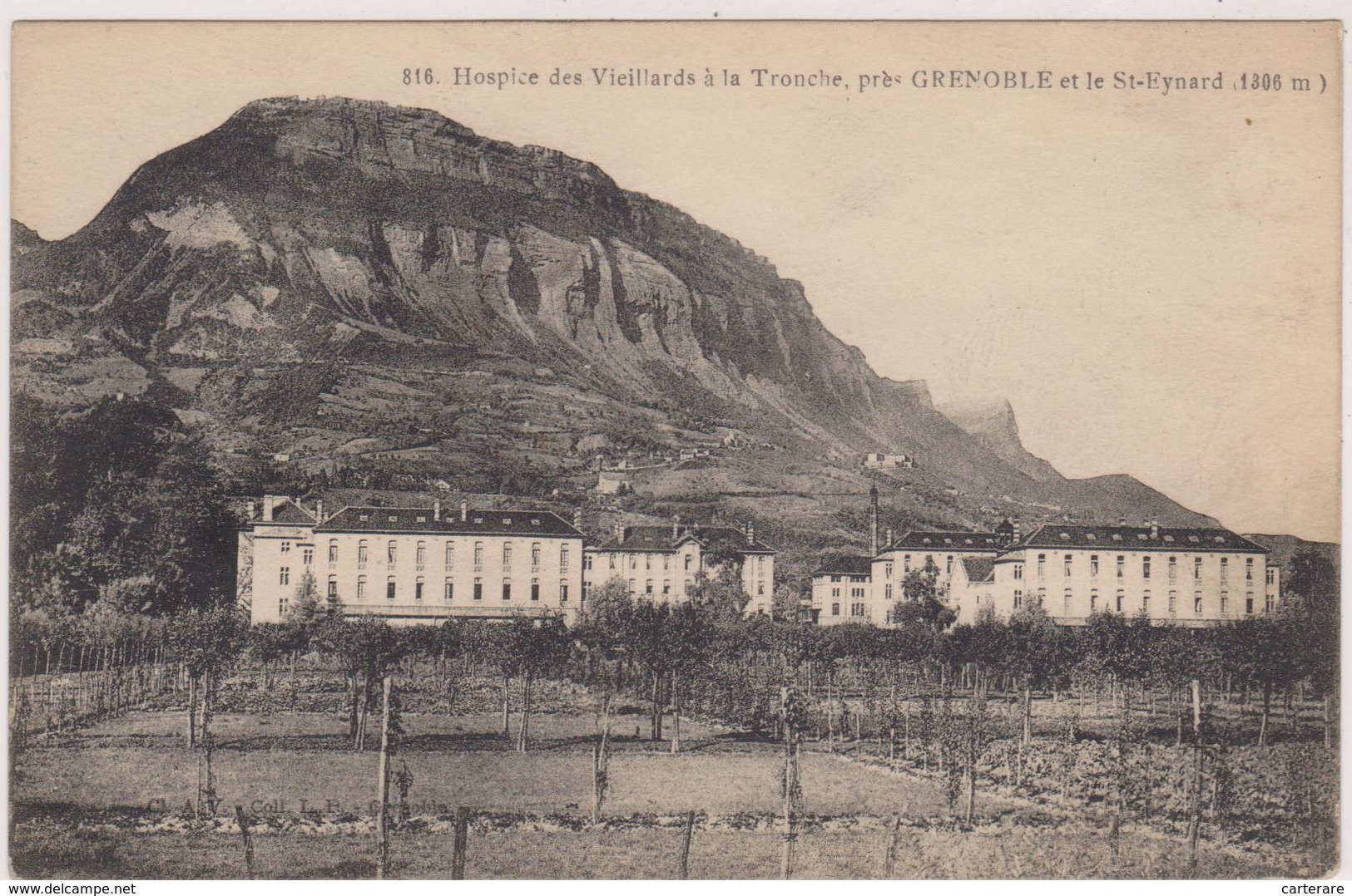 Isère,l'hospice Des Vieillards à La Tronche,prés Grenoble,meylan,38 - La Tronche