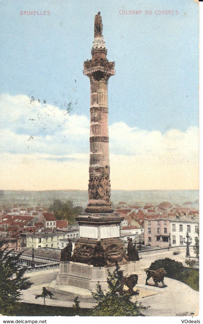 Bruxelles - CPA - Brussel - Colonne Du Congrès - Monumenti, Edifici