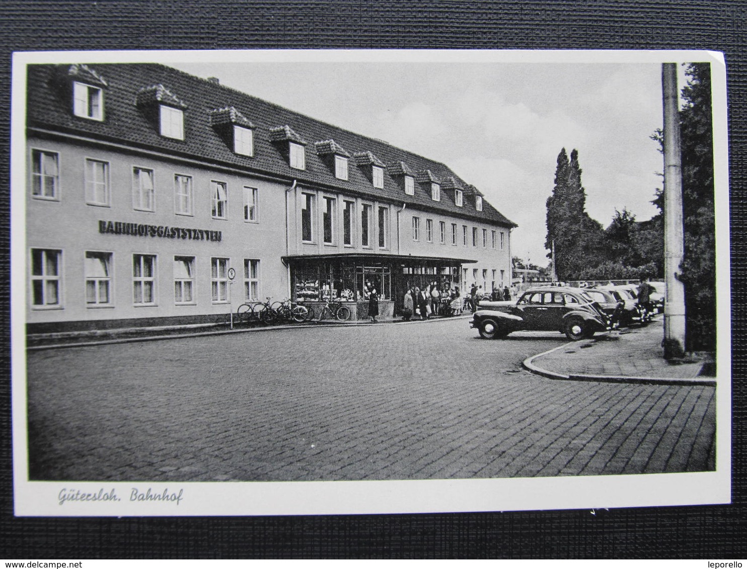 AK GÜTERSLOH Bahnhof 1940 ///  D*31261 - Guetersloh