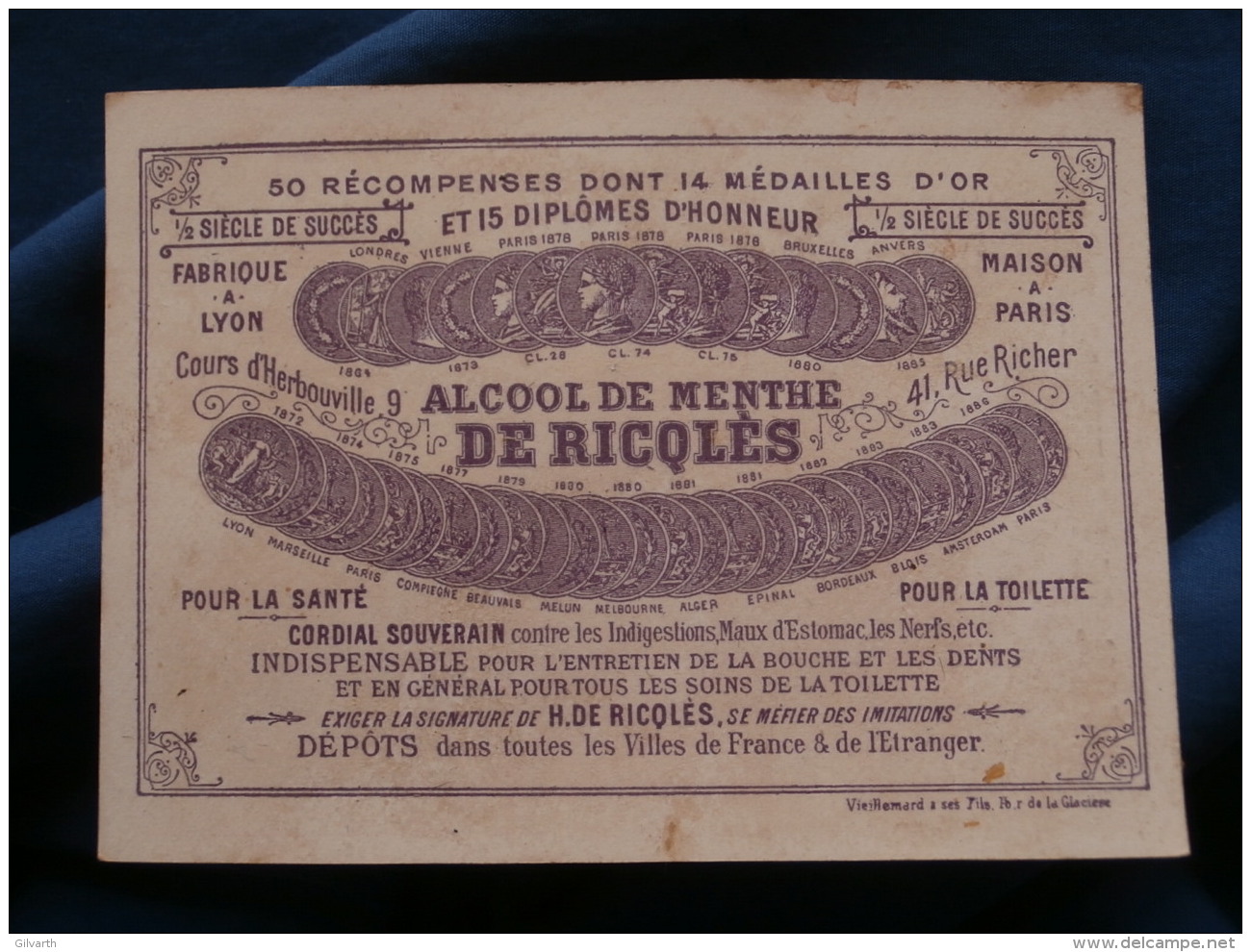 Chromo Ricqulès - Le Bois, Bucherons L376 - Autres & Non Classés