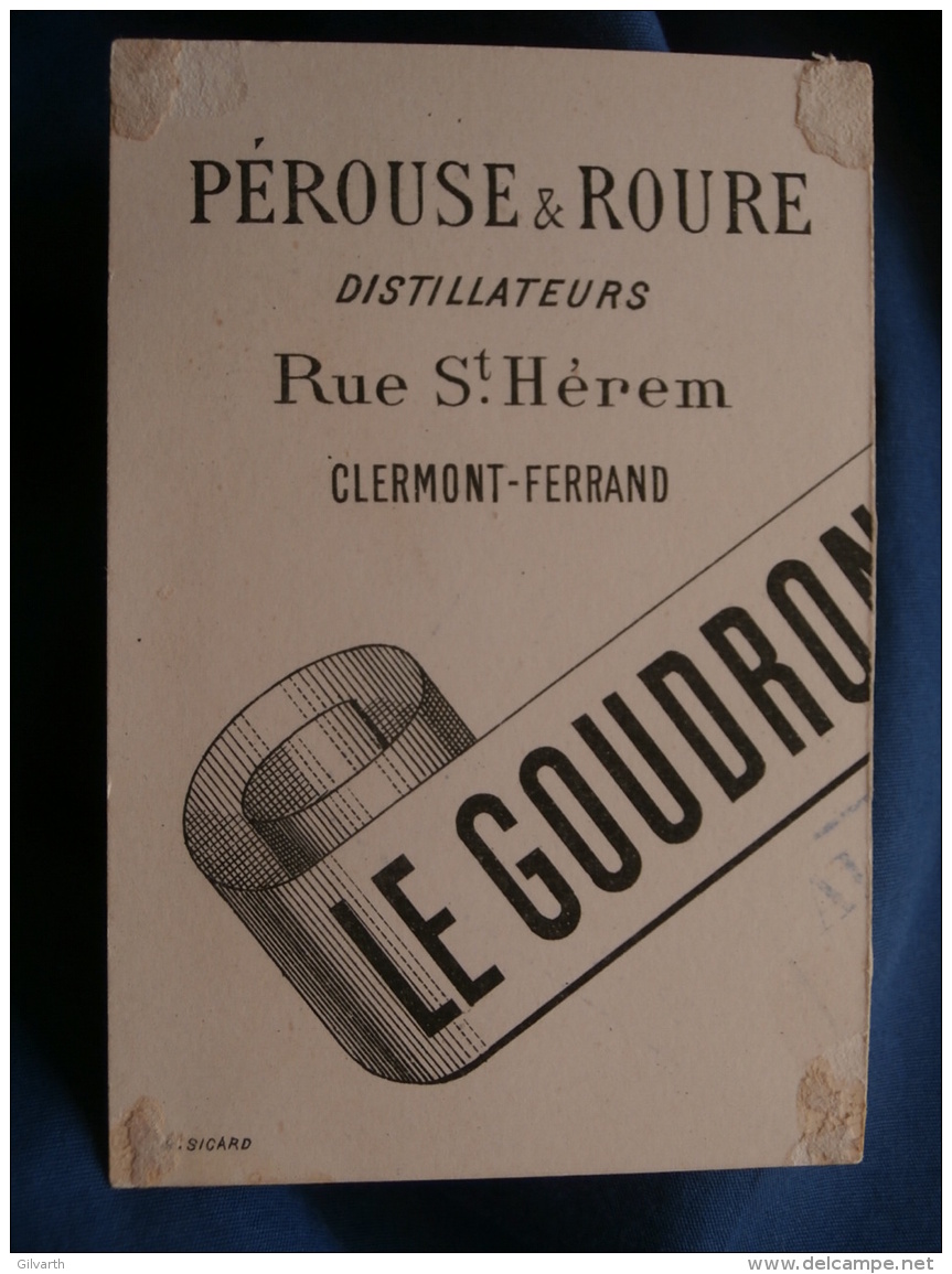 Chromo Pérouse &amp; Roure Distillateurs - Mode Restauration L376 - Autres & Non Classés