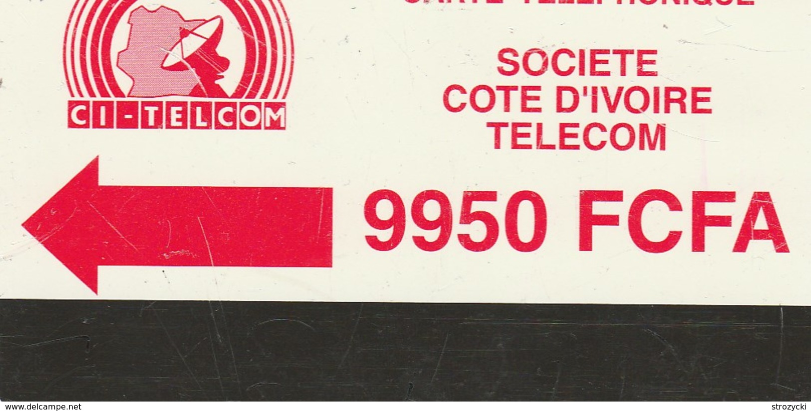 Ivory Coast - Red Logo - Notched 9950 - Ivory Coast