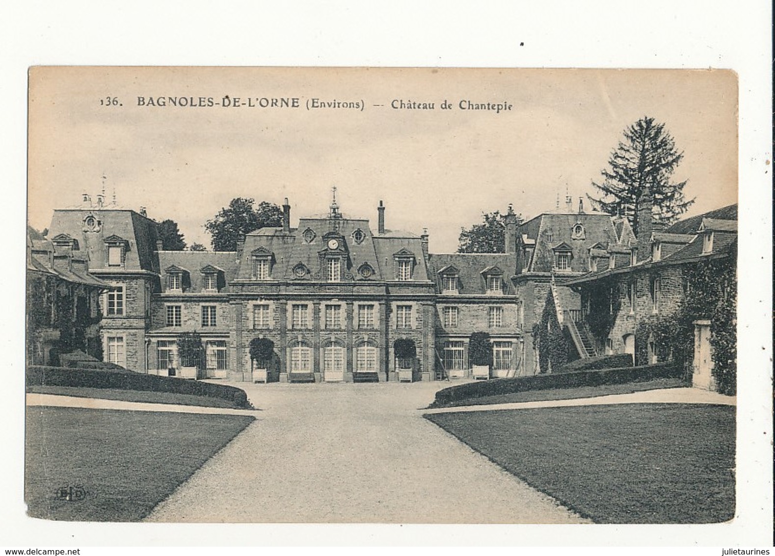 61 BAGNOLES DE L ORNE CHATEAU DE CHANTEPIE CPA BON ETAT - Bagnoles De L'Orne