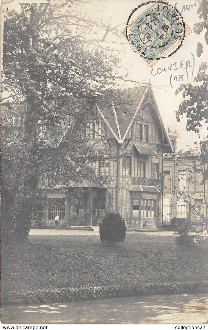 27-LOUVIER- CARTE-PHOTO - UNE VILLAS A CONTROLER - Louviers