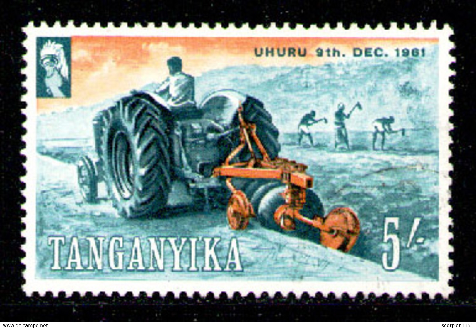 TANGANYIKA 1927 - From Set Used - Tanganyika (...-1932)