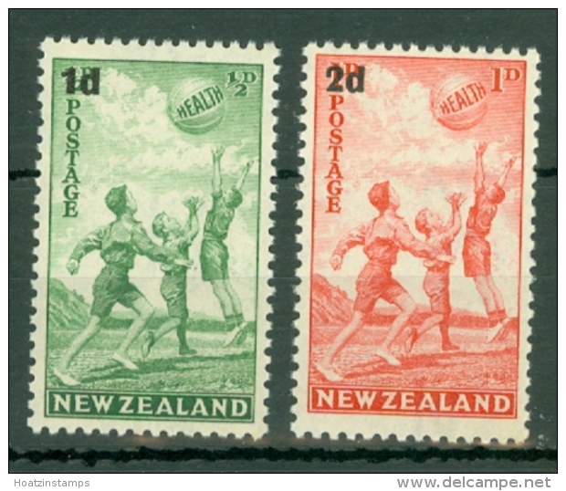 New Zealand: 1939   Health Stamps - Surcharged    MNH - Ungebraucht