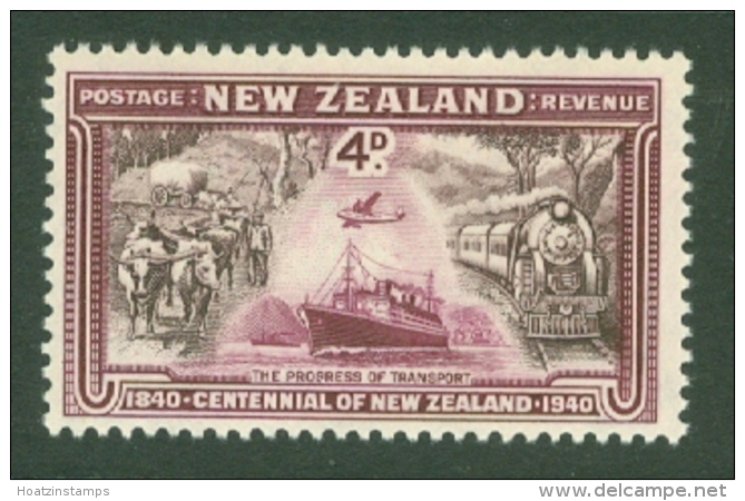 New Zealand: 1940   Centennial    SG619   4d    MNH - Neufs