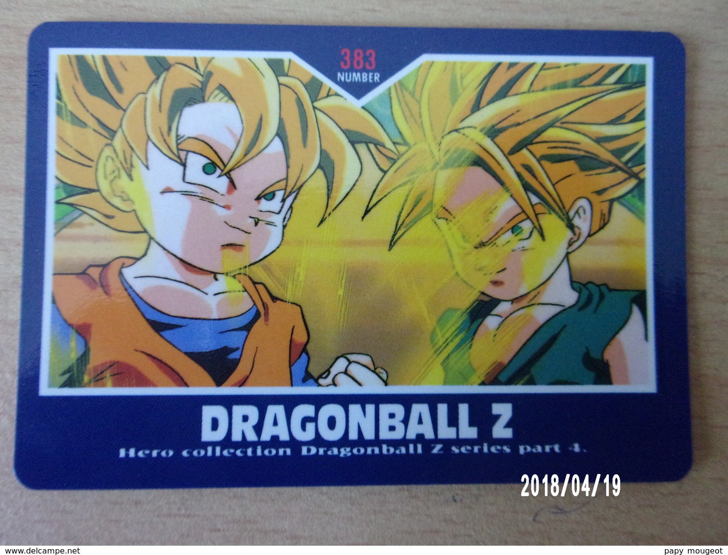 Dragonball Z Carte 383 - Made In Japan - Dragonball Z