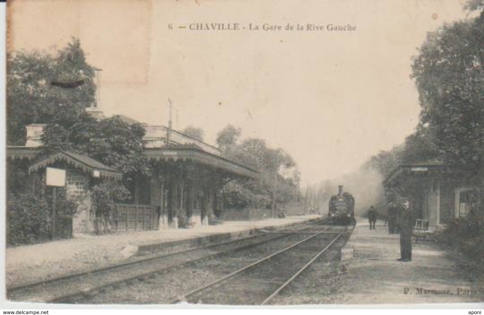 92 ( La Gare De La Rive Gauche ) - Chaville